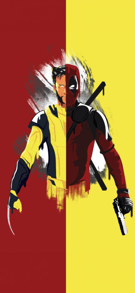deadpool and wolverine wallpaper in hd